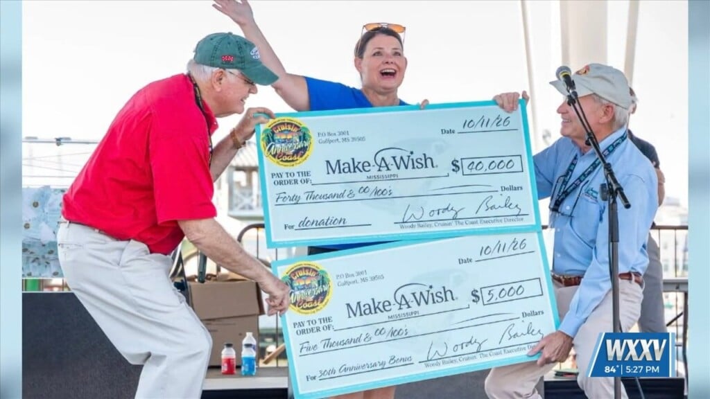 Cruisin’ The Coast Makes Major Donation To Make A Wish