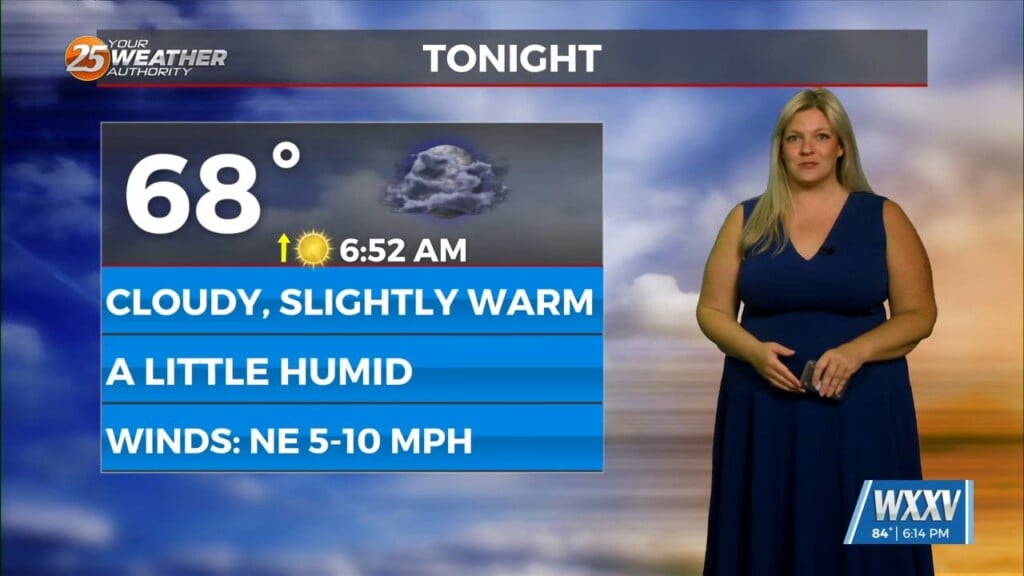 10/6 Sam Lucey's Tuesday Night Forecast