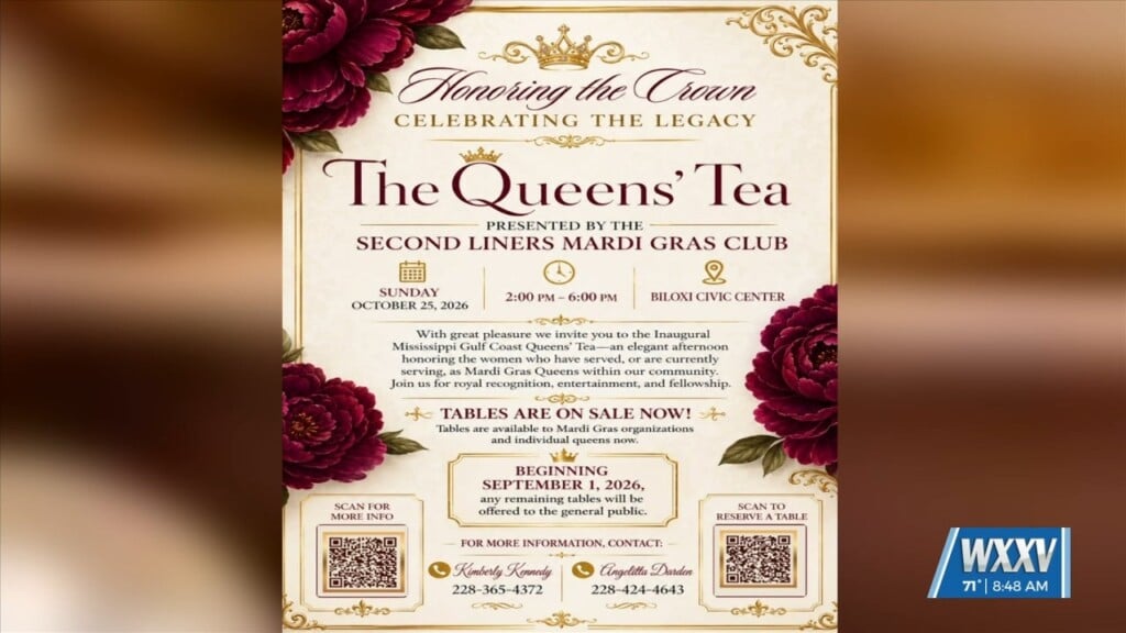 Second Liners Mardi Gras Club Hosting Inaugural Queens’ Tea