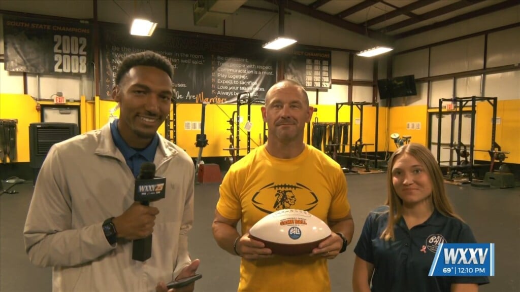 Game Ball Of The Week: D’iberville Warriors Win Week Eight Game Ball