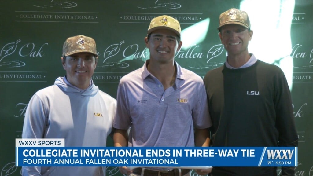 Fallen Oak Collegiate Invitational Split Three Ways, Lsu's Dan Hayes Wins Individual Title