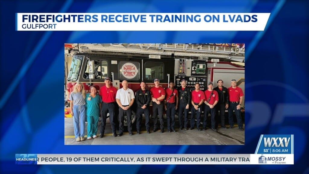 Gulfport Firefighters Receive Training On Lvads