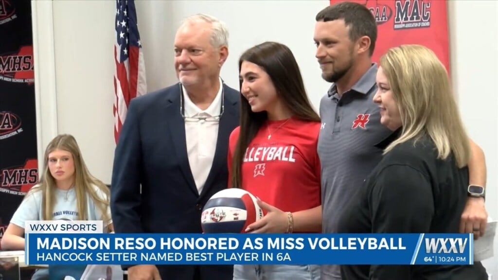 Hancock’s Madison Reso Honored For Class 6a Miss Volleyball Award