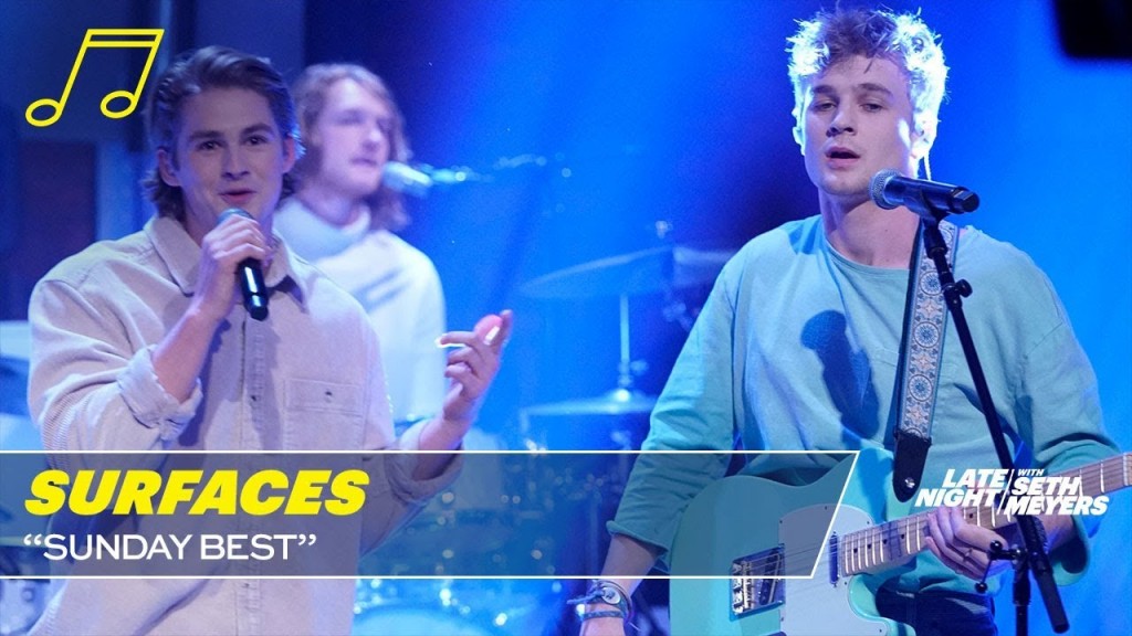 Surfaces Sunday Best Seth Meyers