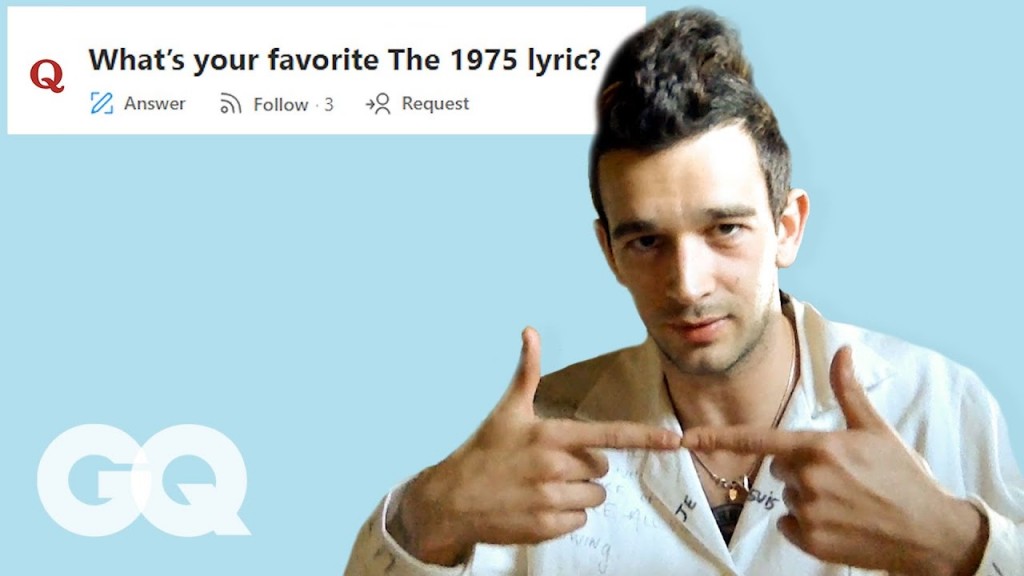 Matty Healy Gq Undercover