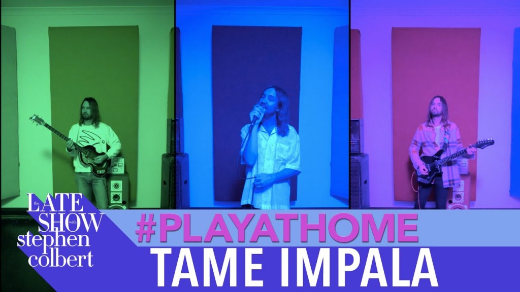 Tame Impala Colbert Playathome