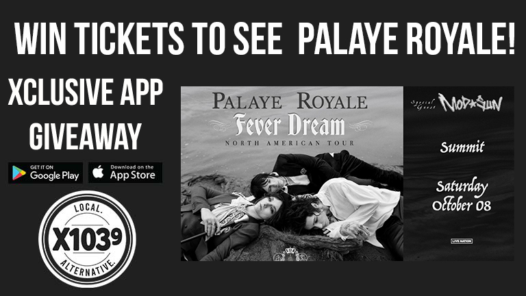 Xclusive App Giveaway Palaye Royale