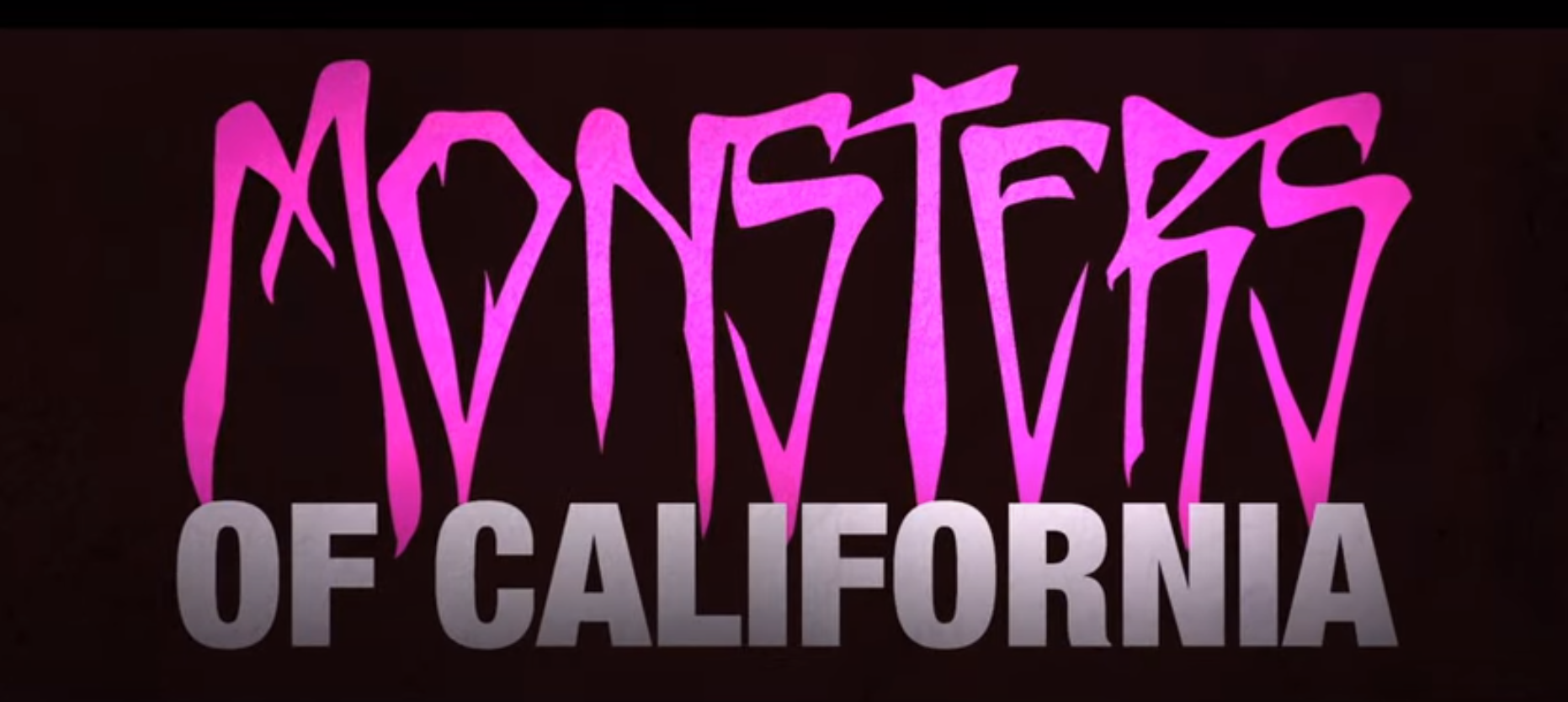 Initial list of theaters for the release of Monsters of California