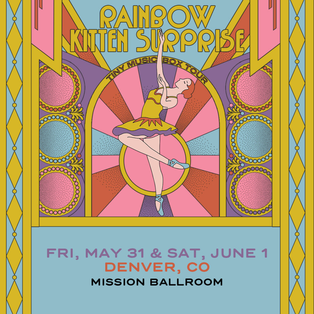 5/31/24 & 6/1/24 Rainbow Kitten Surprise at Mission Ballroom X1039