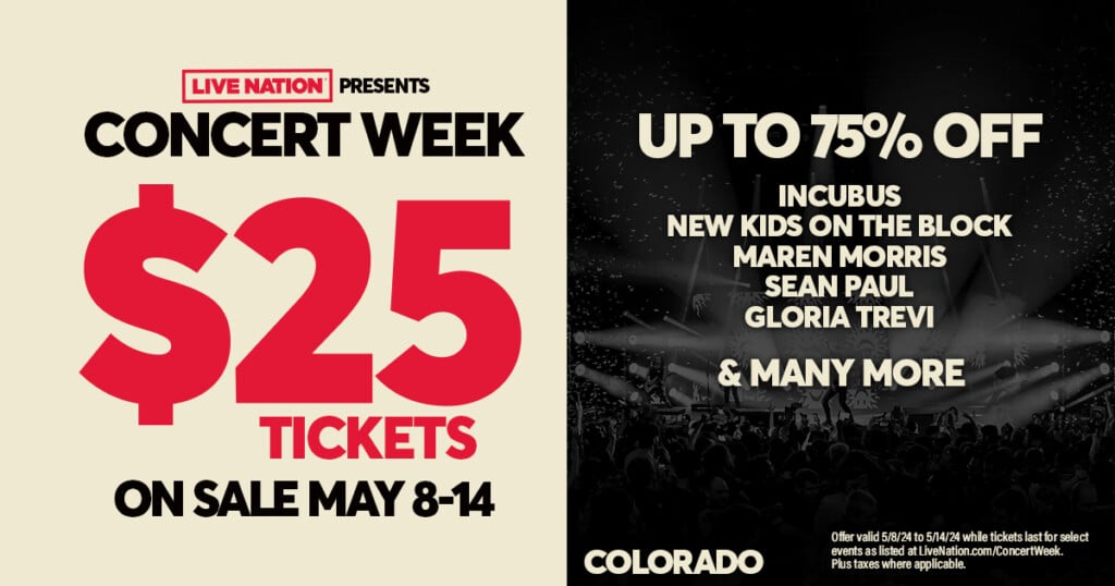 Static Social Facebook 1200x630 Concertweek 2024 Colorado 0508 Presale