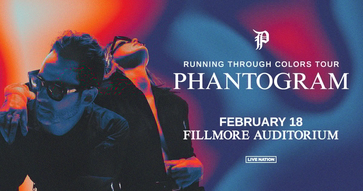 2/18/2025 Phantogram at Fillmore Auditorium X1039