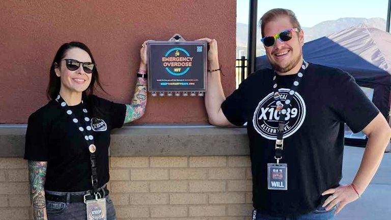 Summer And Willy Will At Ford Amp With The Emergency Overdose Kit
