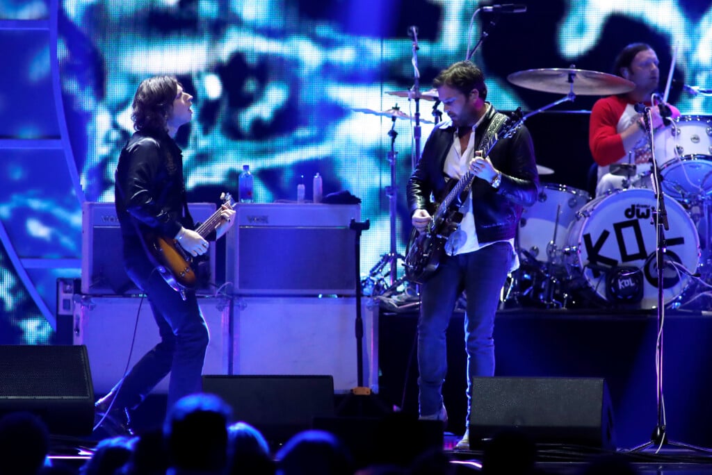 The Kings Of Leon Perform During The Iheartradio Music Festival At T Mobile Arena In Las Vegas