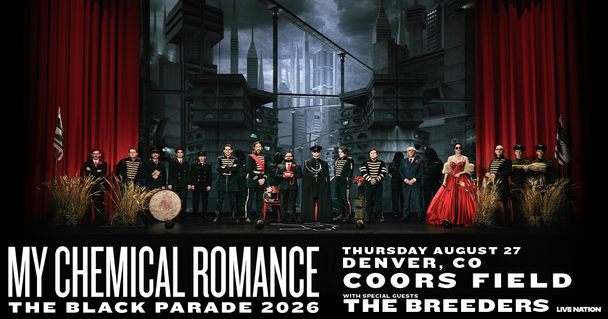 8/27/26: My Chemical Romance at Coors Field - X1039