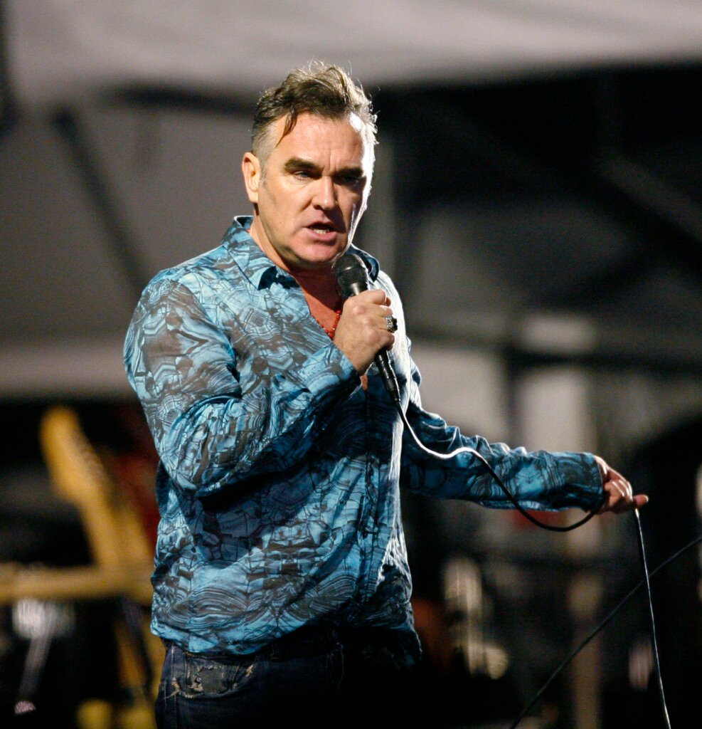 British Singer Songwriter Morrissey Performs At The Coachella Music Festival In Indio