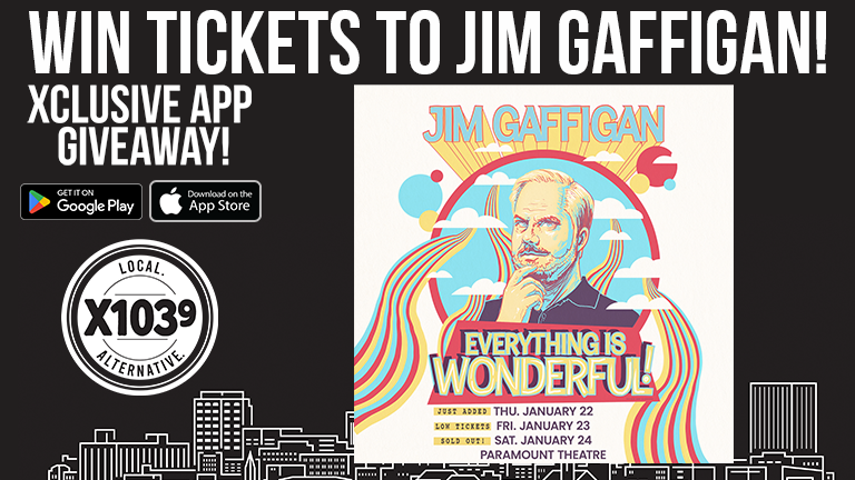 Xclusive App Giveaway Jim Gaffigan