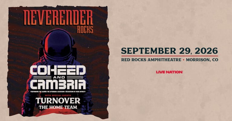 9/29/26: Coheed and Cambria at Red Rocks Amphitheatre - X1039