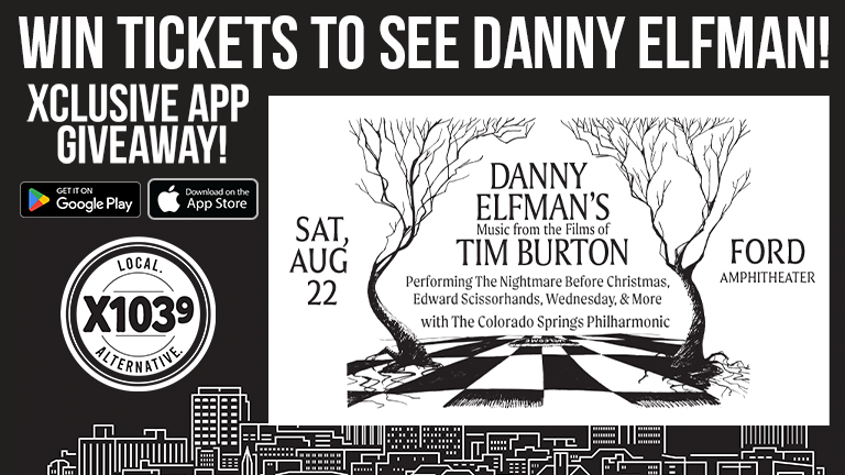 Xclusive App Giveaway Template Danny Elfman